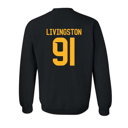 Baylor - NCAA Football : Tony Livingston - Classic Fashion Shersey Crewneck Sweatshirt-1