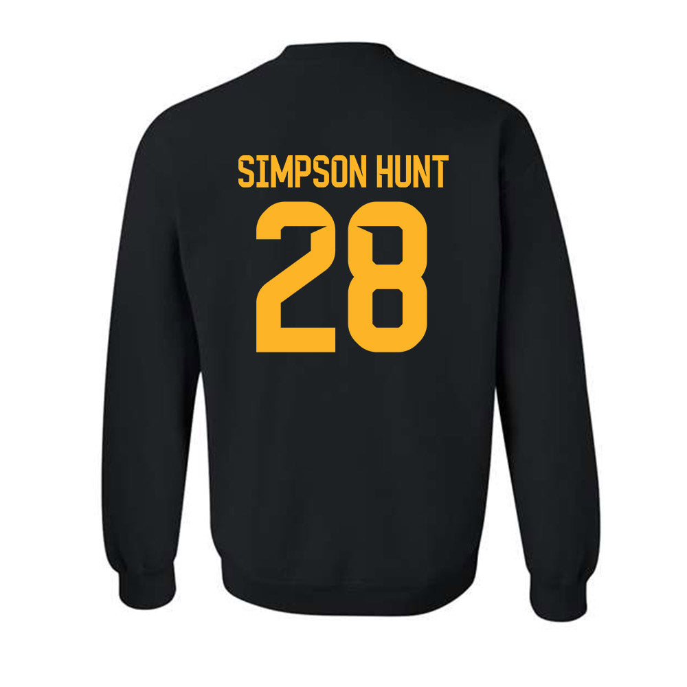 Baylor - NCAA Football : Calvin Simpson Hunt - Classic Fashion Shersey Crewneck Sweatshirt-1
