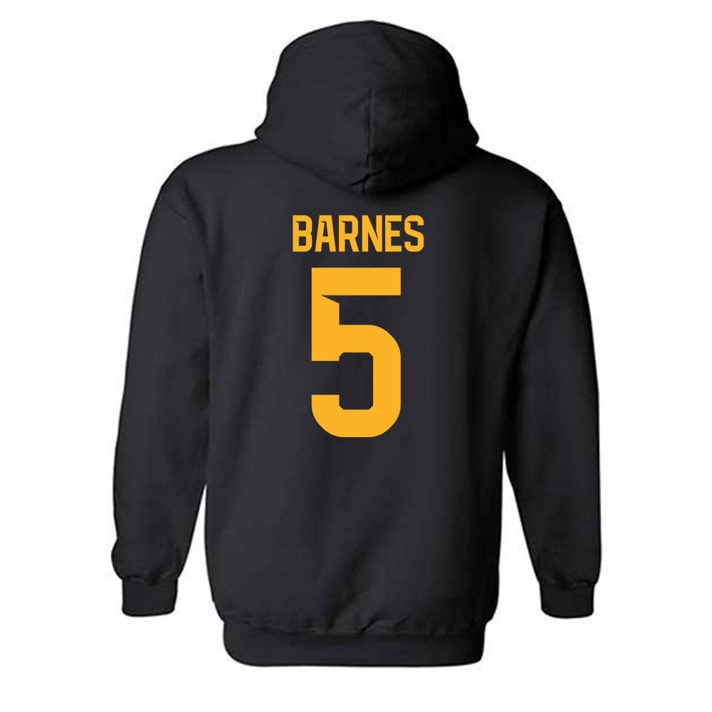 Baylor - NCAA Football : Travion Barnes - Classic Fashion Shersey Hooded Sweatshirt-1