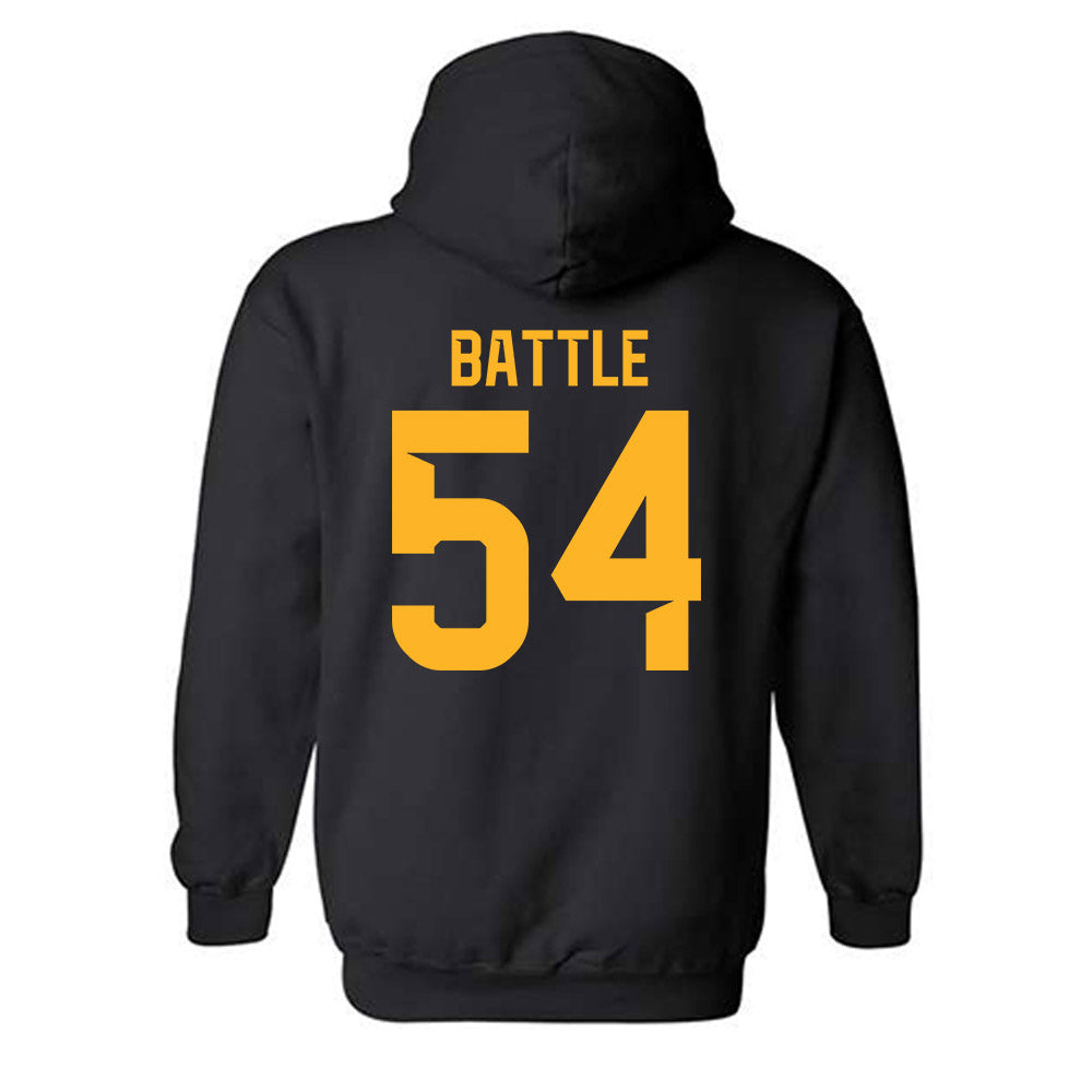 Baylor - NCAA Football : Jaelin Battle - Classic Fashion Shersey Hooded Sweatshirt-1