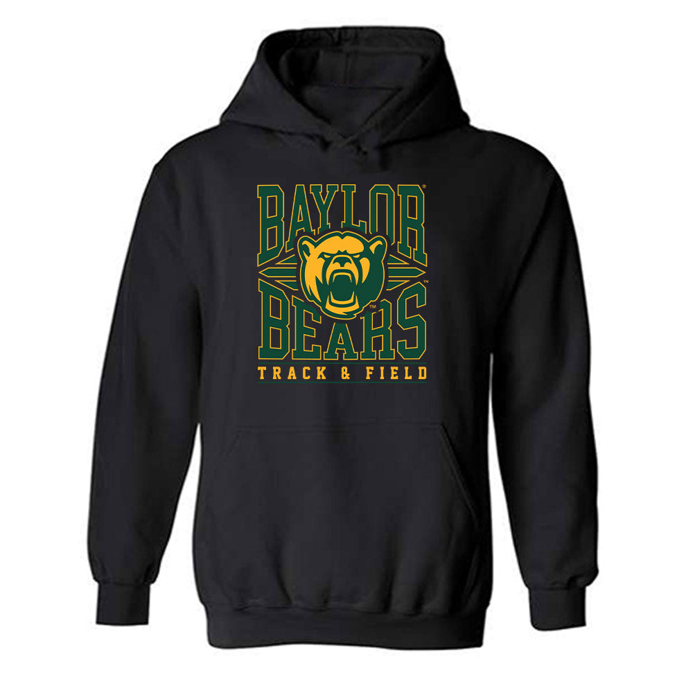 Baylor - NCAA Men's Track & Field : Jack Jackson - Classic Fashion Shersey Hooded Sweatshirt-0