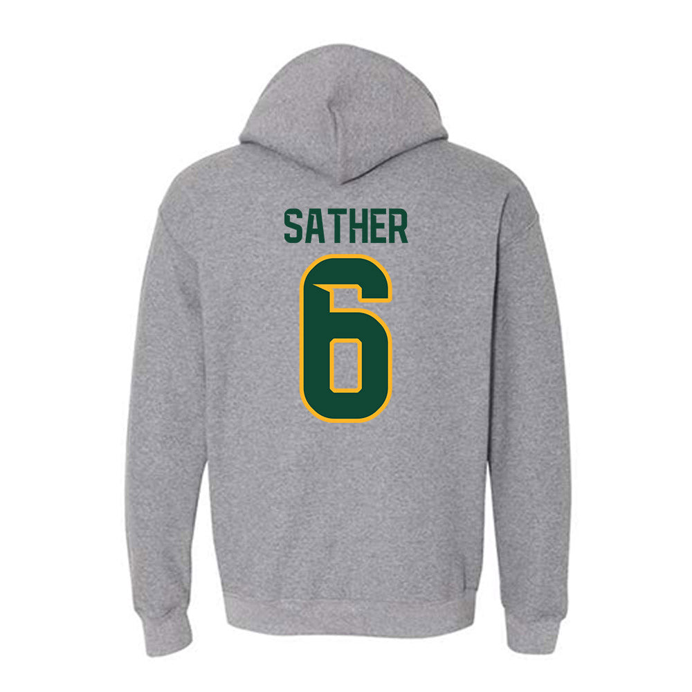 Baylor - NCAA Women's Soccer : Noelle Sather - Classic Fashion Shersey Hooded Sweatshirt-1