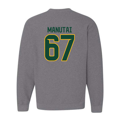 Baylor - NCAA Football : Aleki Manutai - Classic Fashion Shersey Crewneck Sweatshirt-1