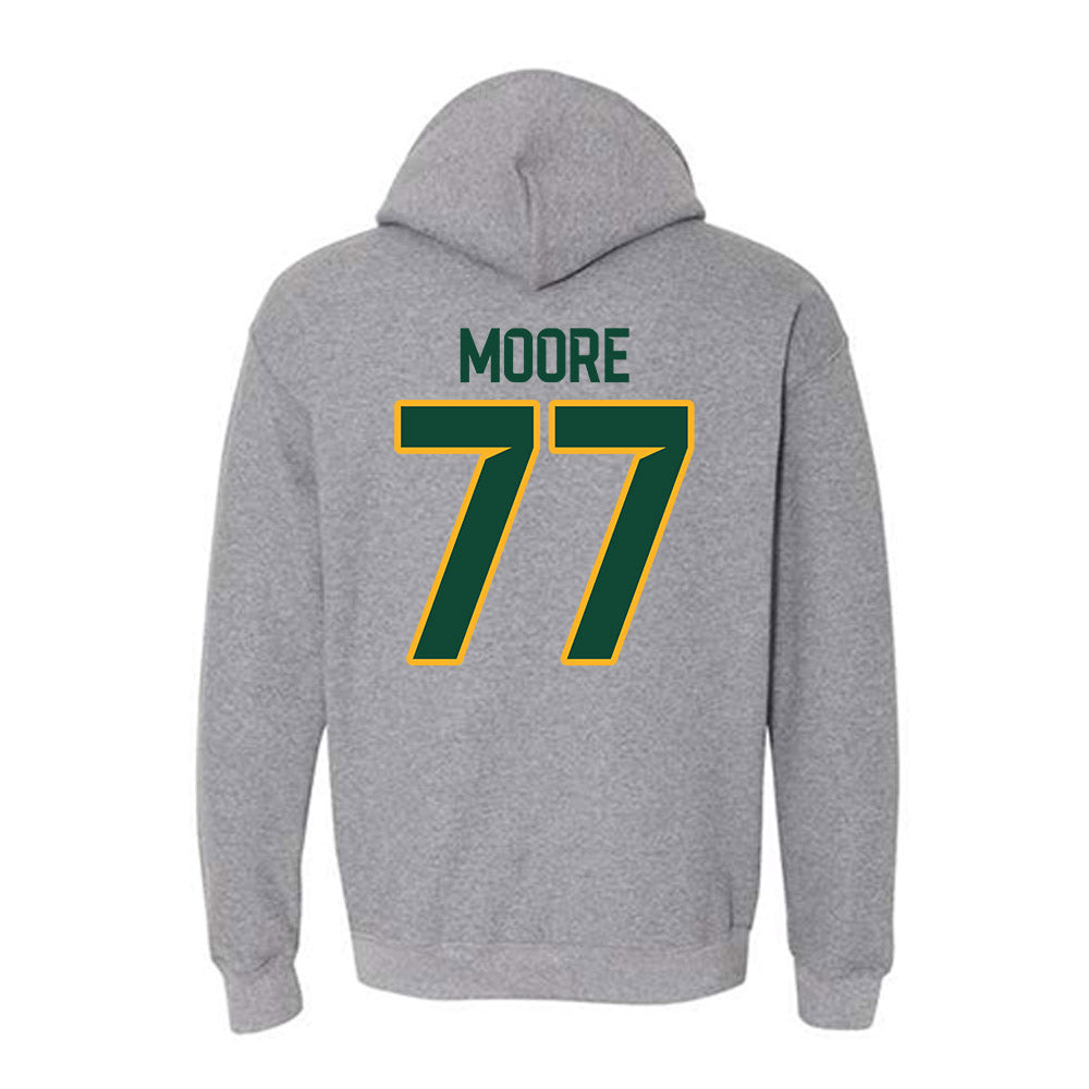 Baylor - NCAA Football : Logan Moore - Classic Fashion Shersey Hooded Sweatshirt-1