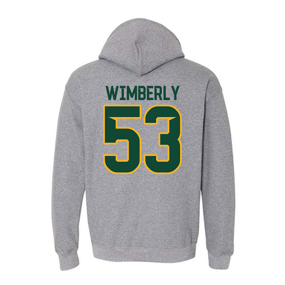 Baylor - NCAA Football : Daemian Wimberly - Classic Fashion Shersey Hooded Sweatshirt-1