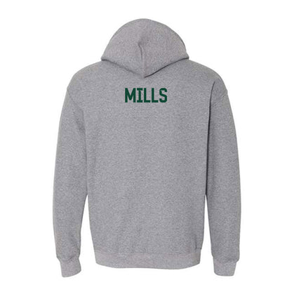 Baylor - NCAA Women's Track & Field : Keidra Mills - Classic Fashion Shersey Hooded Sweatshirt-1