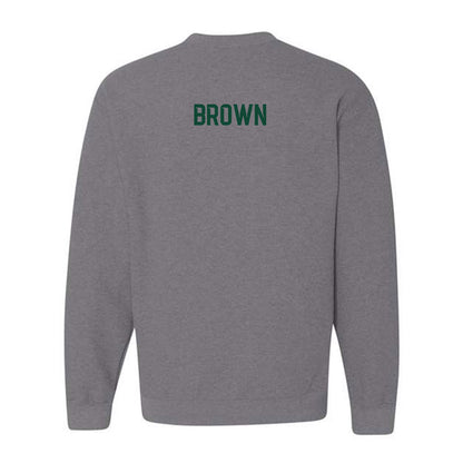 Baylor - NCAA Women's Track & Field : Royaltee Brown - Classic Fashion Shersey Crewneck Sweatshirt-1