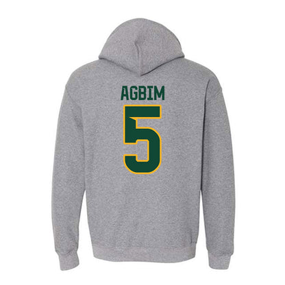 Baylor - NCAA Men's Basketball : Obi Agbim - Classic Fashion Shersey Hooded Sweatshirt-1
