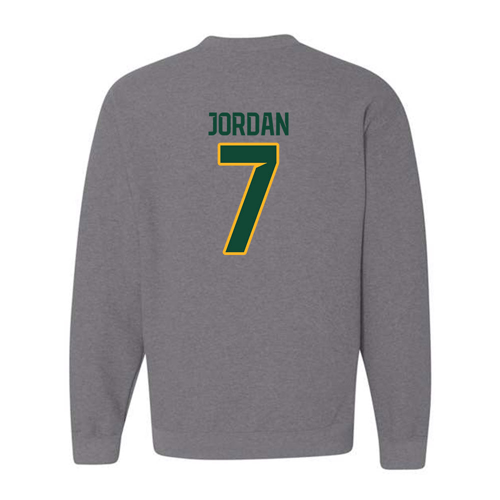 Baylor - NCAA Football : Devon Jordan - Classic Fashion Shersey Crewneck Sweatshirt-1