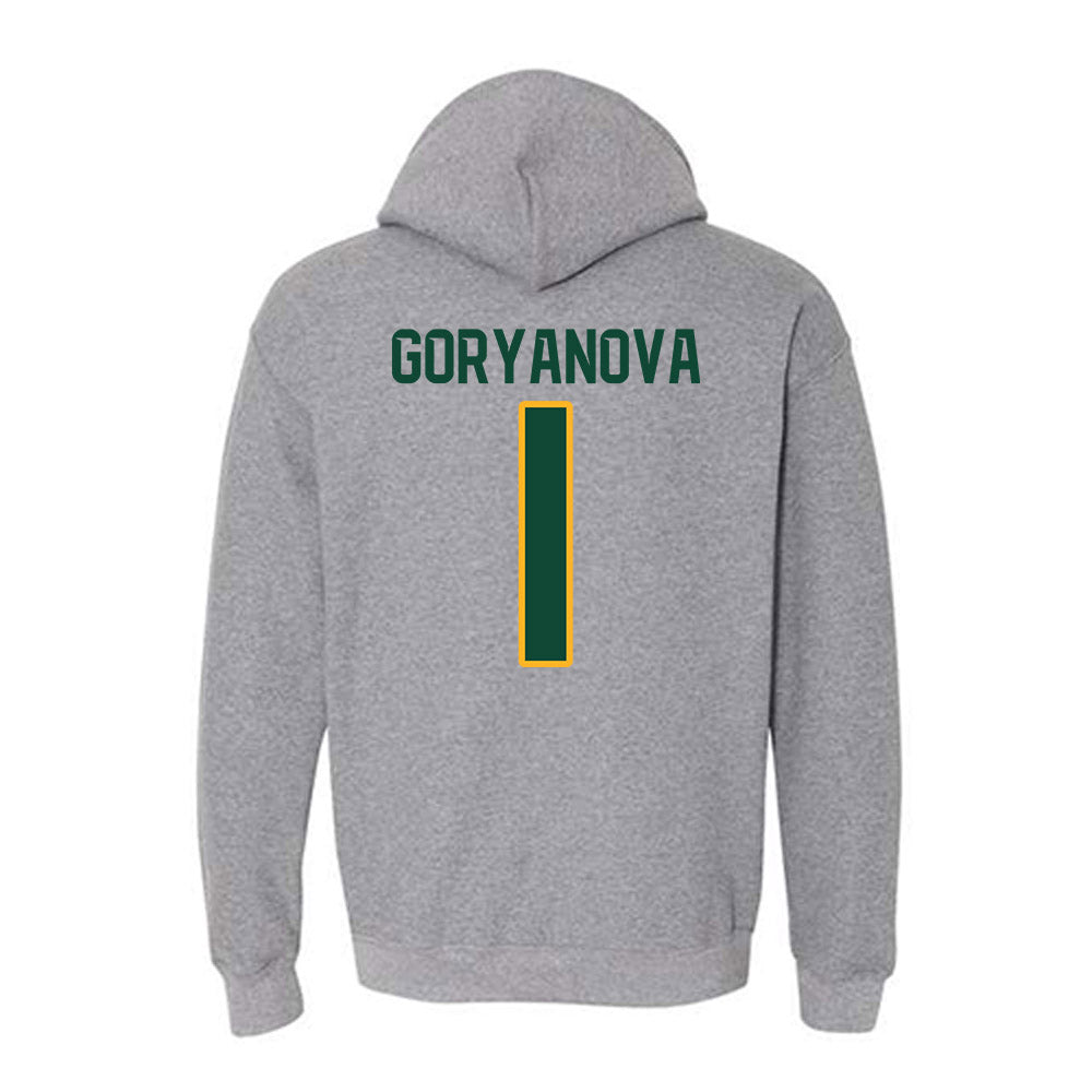 Baylor - NCAA Women's Basketball : Ines Goryanova - Classic Fashion Shersey Hooded Sweatshirt-1