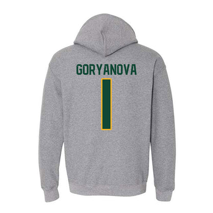 Baylor - NCAA Women's Basketball : Ines Goryanova - Classic Fashion Shersey Hooded Sweatshirt-1