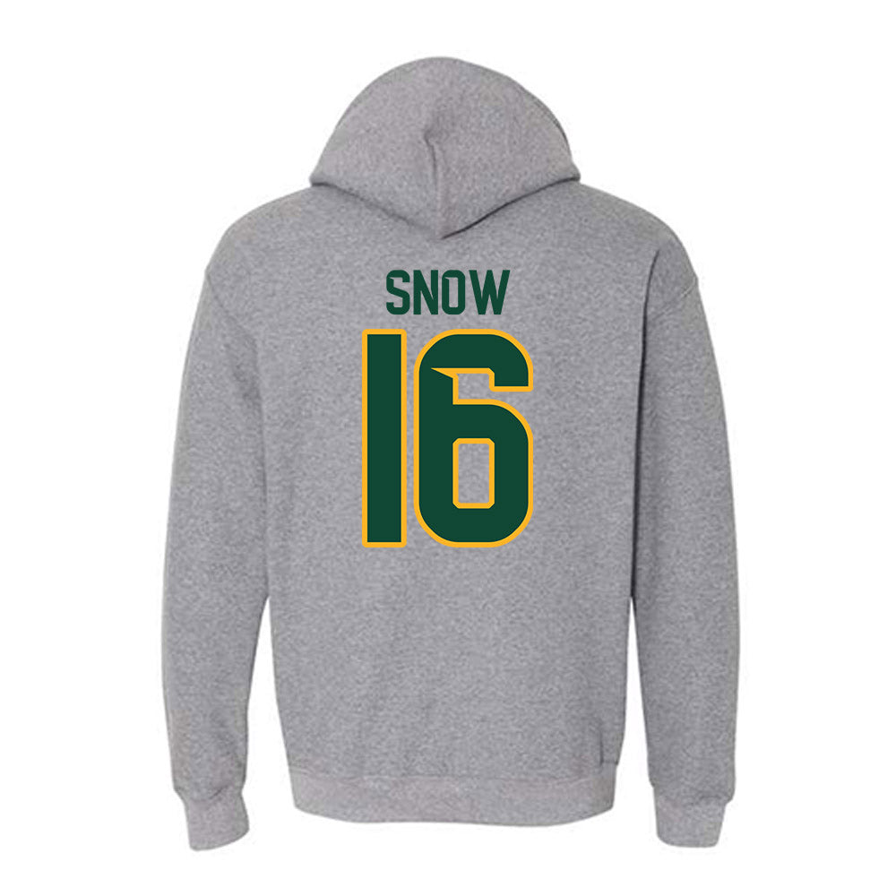 Baylor - NCAA Baseball : Hunter Snow - Classic Fashion Shersey Hooded Sweatshirt-1