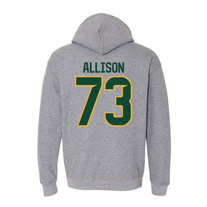 Baylor - NCAA Football : Keystone Allison - Classic Fashion Shersey Hooded Sweatshirt-1