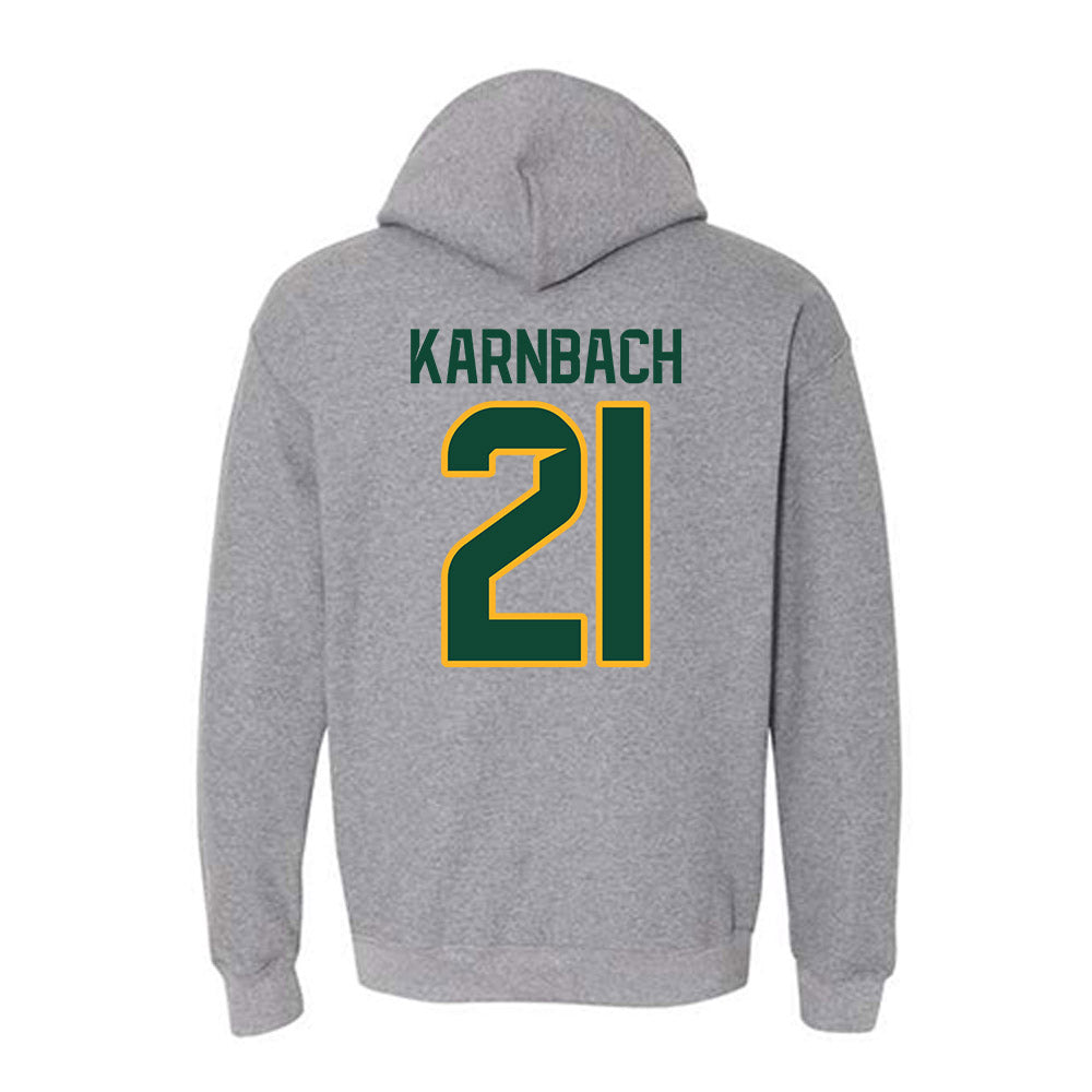 Baylor - NCAA Acrobatics & Tumbling : Cassandra Karnbach - Classic Fashion Shersey Hooded Sweatshirt-1