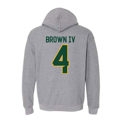Baylor - NCAA Football : Louis Brown IV - Classic Fashion Shersey Hooded Sweatshirt-1