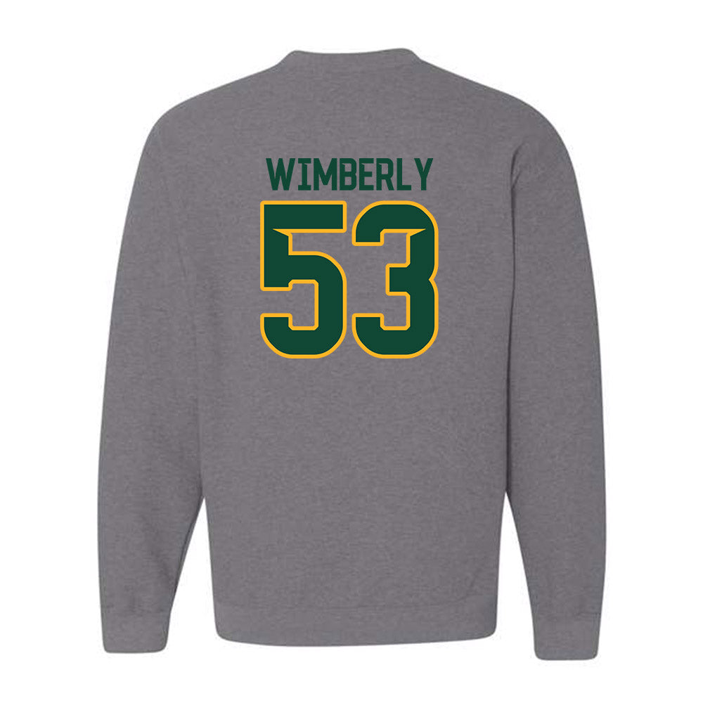 Baylor - NCAA Football : Daemian Wimberly - Classic Fashion Shersey Crewneck Sweatshirt-1