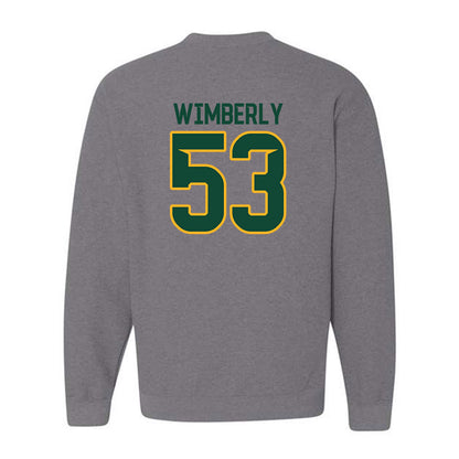 Baylor - NCAA Football : Daemian Wimberly - Classic Fashion Shersey Crewneck Sweatshirt-1