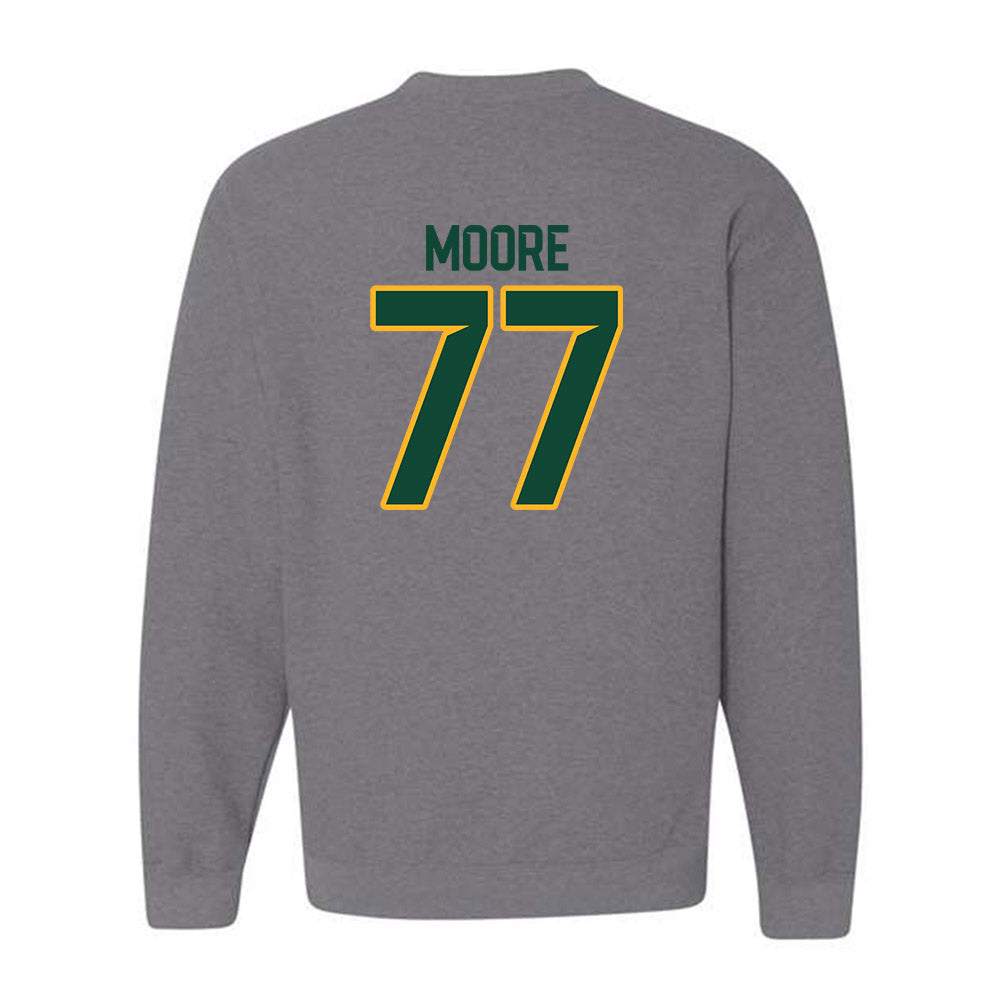 Baylor - NCAA Football : Logan Moore - Classic Fashion Shersey Crewneck Sweatshirt-1