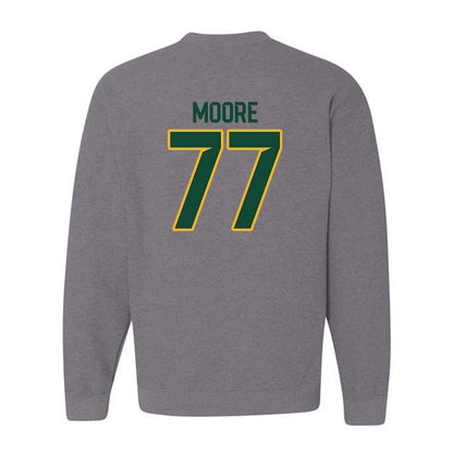 Baylor - NCAA Football : Logan Moore - Classic Fashion Shersey Crewneck Sweatshirt-1