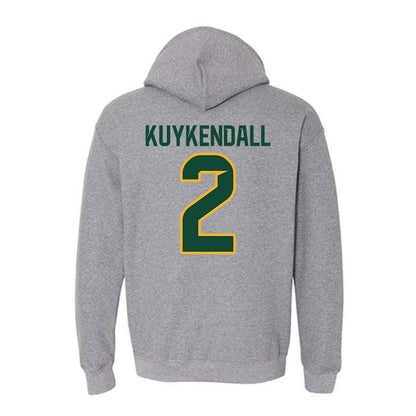 Baylor - NCAA Men's Basketball : Will Kuykendall - Classic Fashion Shersey Hooded Sweatshirt-1