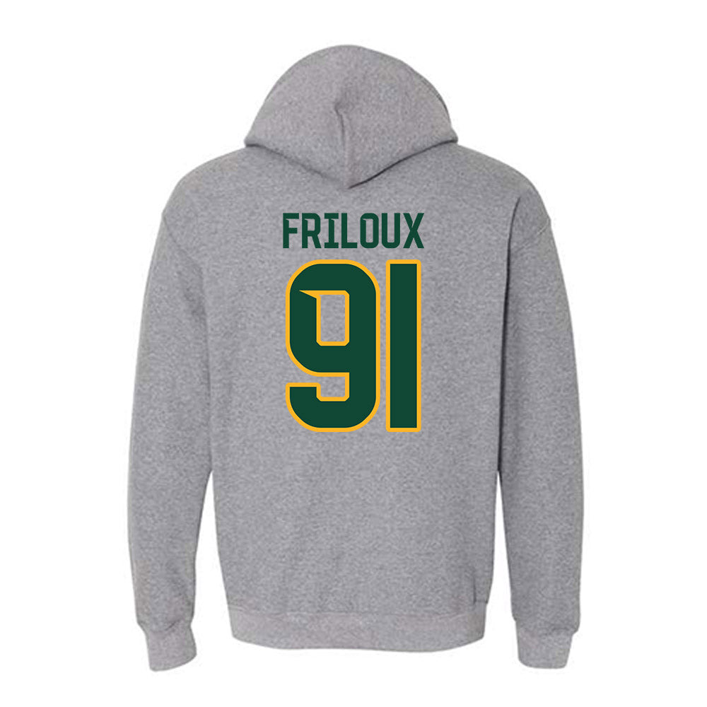 Baylor - NCAA Football : Adonis Friloux - Classic Fashion Shersey Hooded Sweatshirt-1