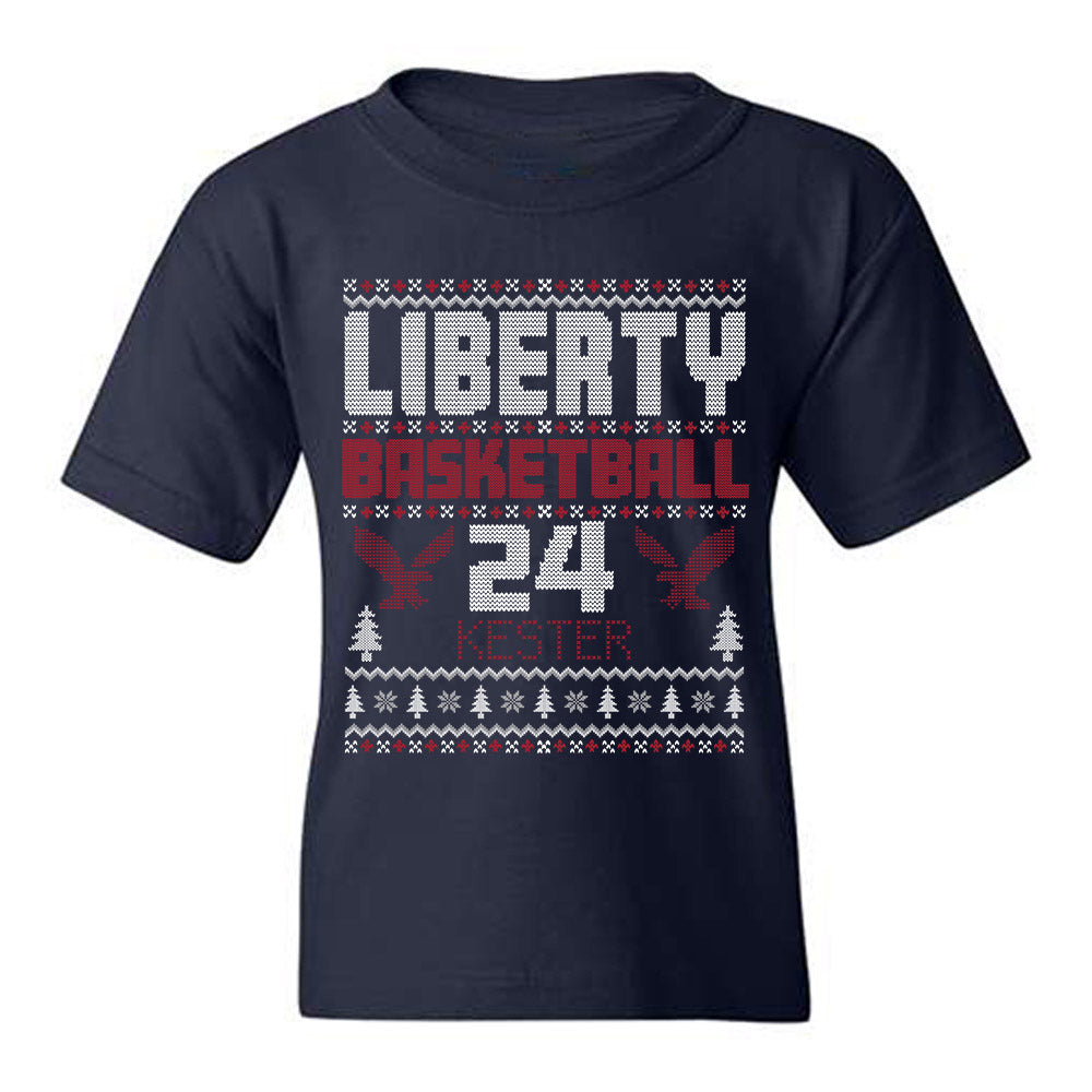 Liberty - NCAA Men's Basketball : Brady Kester - Classic Fashion Shersey Youth T-Shirt-0
