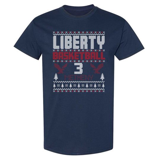 Liberty - NCAA Men's Basketball : Kaden Metheny - Classic Fashion Shersey T-Shirt-0