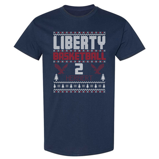 Liberty - NCAA Men's Basketball : Eli Herbert - Classic Fashion Shersey T-Shirt-0