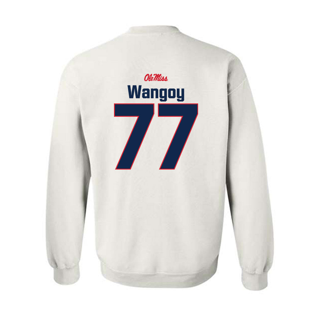Ole Miss - NCAA Football : Enoch Wangoy - Classic Shersey Crewneck Sweatshirt-1