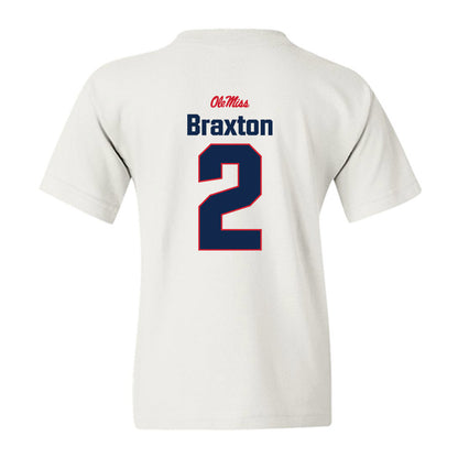 Ole Miss - NCAA Football : Jaylon Braxton - Classic Shersey Youth T-Shirt-1