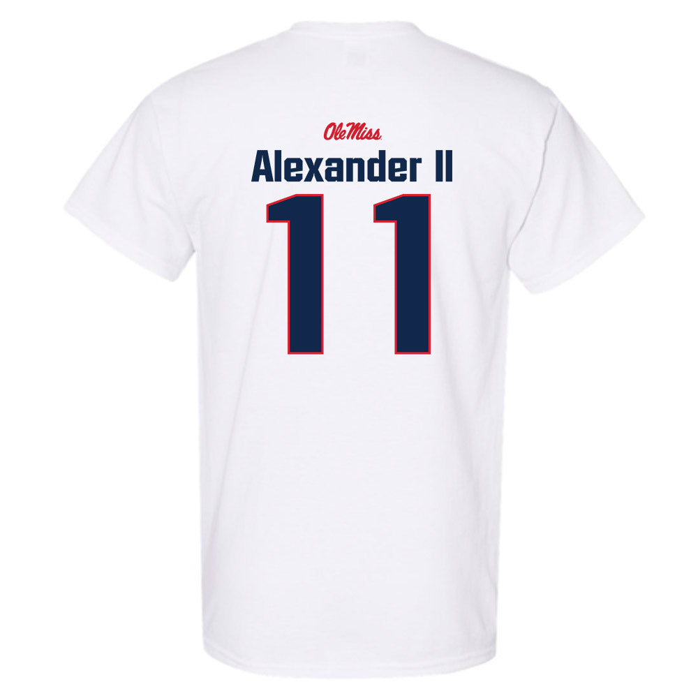 Ole Miss - NCAA Football : Hilton Deuce Alexander II - Classic Shersey T-Shirt-1
