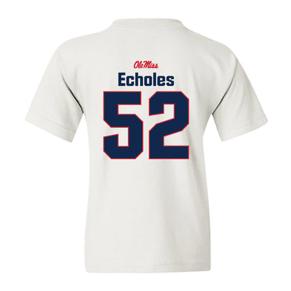 Ole Miss - NCAA Football : Will Echoles - Classic Shersey Youth T-Shirt-1