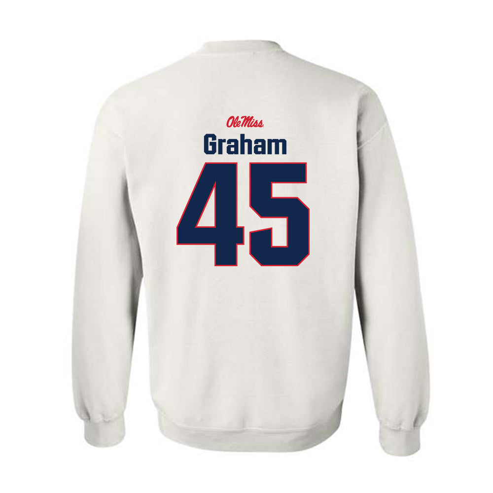Ole Miss - NCAA Football : Talib Graham - Classic Shersey Crewneck Sweatshirt-1