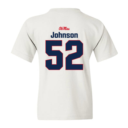 Ole Miss - NCAA Football : Cooper Johnson - Classic Shersey Youth T-Shirt-1