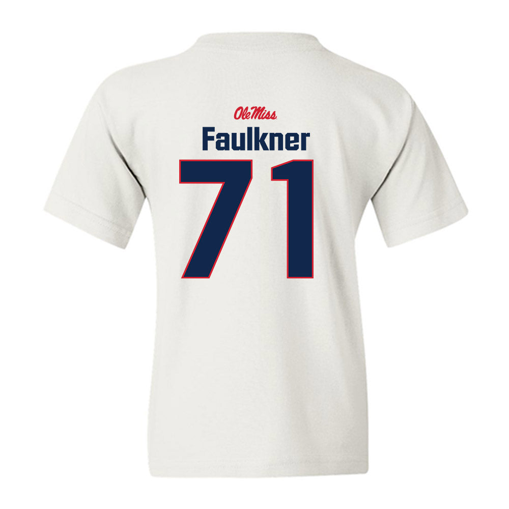 Ole Miss - NCAA Football : Emanuel Faulkner - Classic Shersey Youth T-Shirt-1
