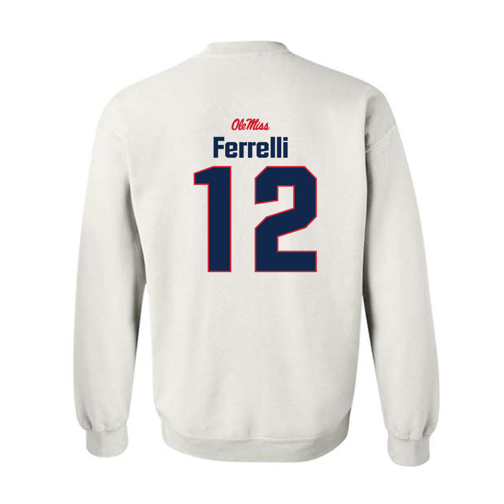 Ole Miss - NCAA Football : Luke Ferrelli - Classic Shersey Crewneck Sweatshirt-1