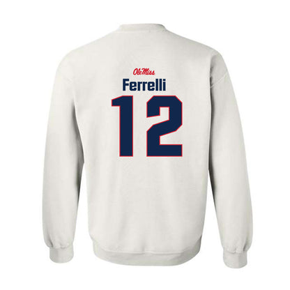 Ole Miss - NCAA Football : Luke Ferrelli - Classic Shersey Crewneck Sweatshirt-1
