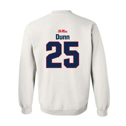 Ole Miss - NCAA Football : Maison Dunn - Classic Shersey Crewneck Sweatshirt-1