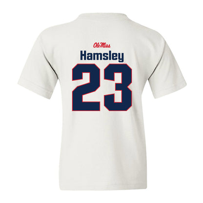 Ole Miss - NCAA Football : George Hamsley - Classic Shersey Youth T-Shirt-1