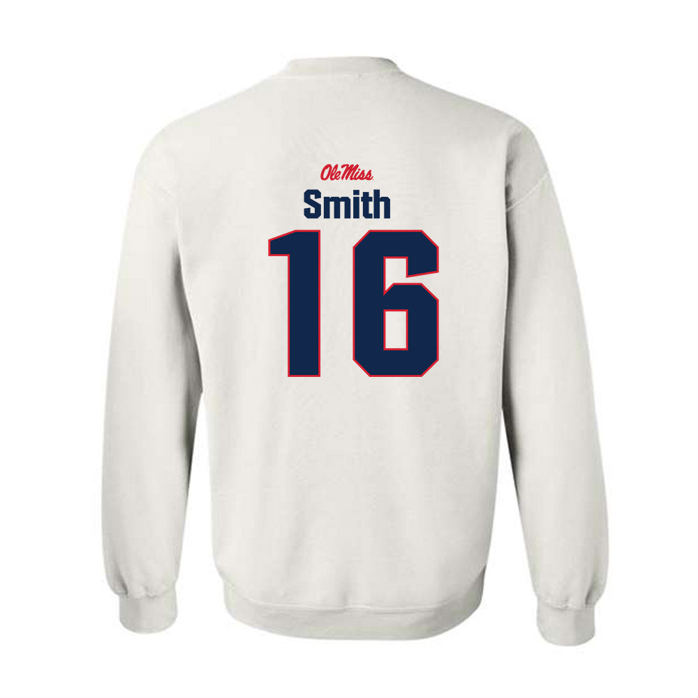 Ole Miss - NCAA Football : Maealiuaki Smith - Classic Shersey Crewneck Sweatshirt-1