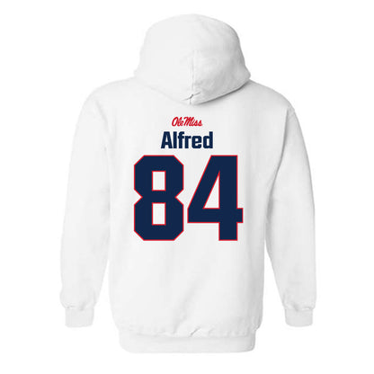 Ole Miss - NCAA Football : Dillon Alfred - Classic Shersey Hooded Sweatshirt-1