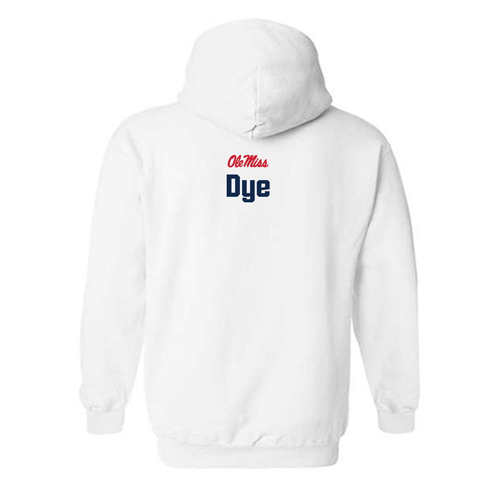 Ole Miss - NCAA Football : Joshua Dye - Classic Shersey Hooded Sweatshirt-1