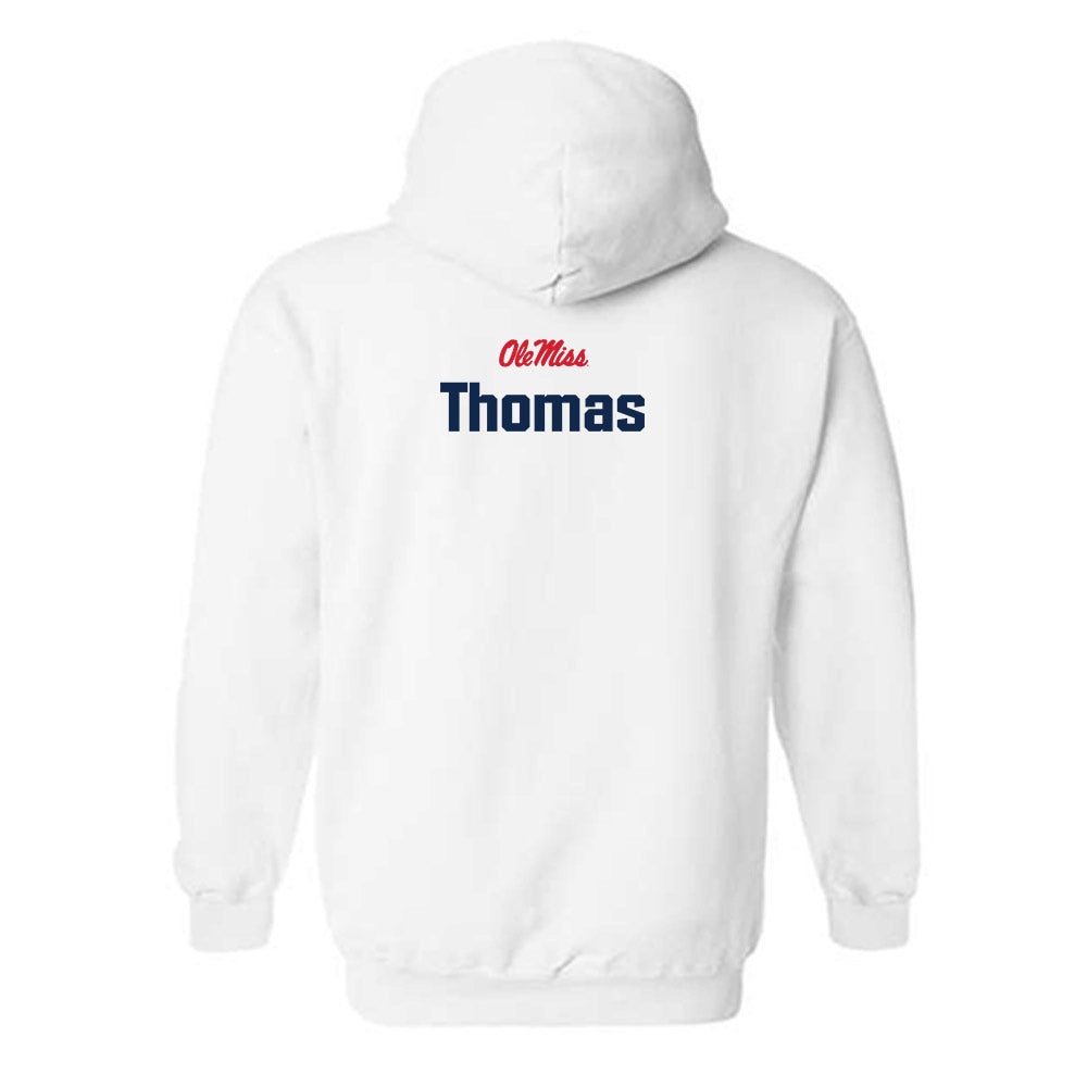 Ole Miss - NCAA Football : Case Thomas - Classic Shersey Hooded Sweatshirt-1