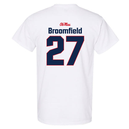 Ole Miss - NCAA Football : Patrick Broomfield - Classic Shersey T-Shirt-1