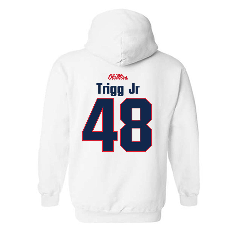 Ole Miss - NCAA Football : Mark Trigg Jr - Classic Shersey Hooded Sweatshirt-1