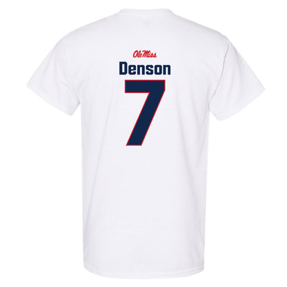 Ole Miss - NCAA Football : Sharif Denson - Classic Shersey T-Shirt-1