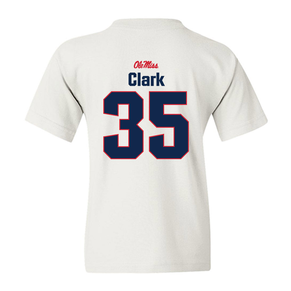 Ole Miss - NCAA Football : Cameron Clark - Classic Shersey Youth T-Shirt-1