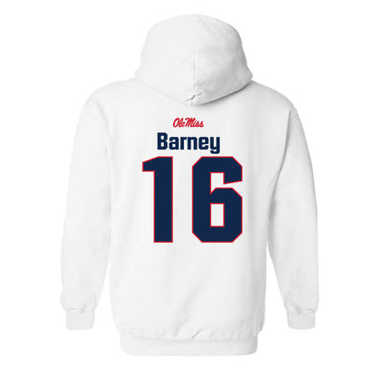 Ole Miss - NCAA Football : Dorian Barney - Classic Shersey Hooded Sweatshirt-1