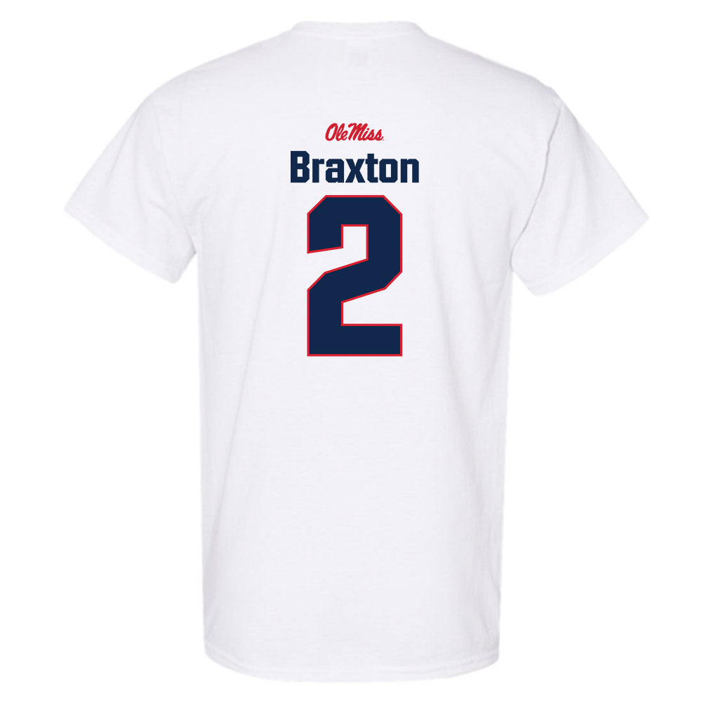 Ole Miss - NCAA Football : Jaylon Braxton - Classic Shersey T-Shirt-1