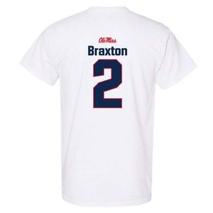 Ole Miss - NCAA Football : Jaylon Braxton - Classic Shersey T-Shirt-1